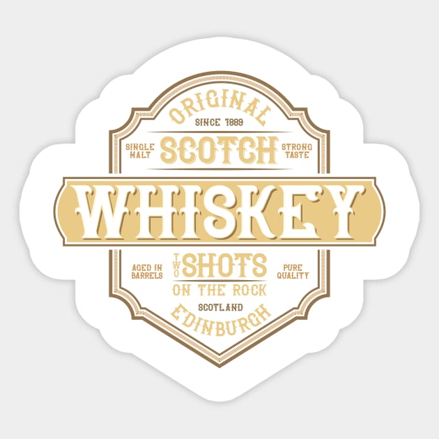 Original Scotch Whiskey Sticker by BrillianD